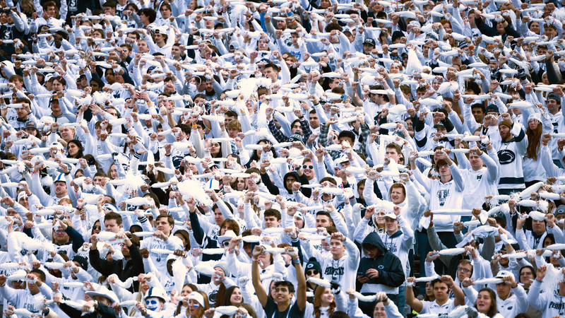 Fans at Beaver Stadium