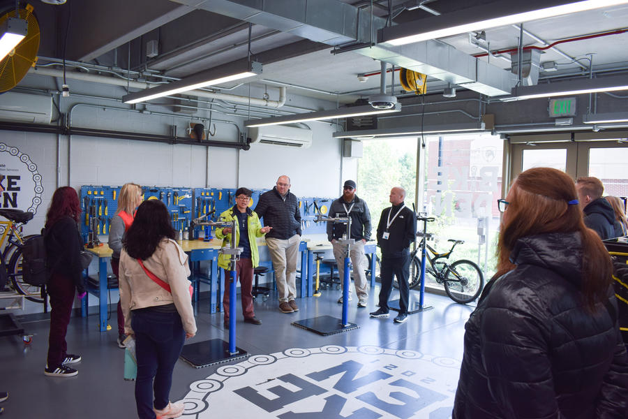Bike Den visit