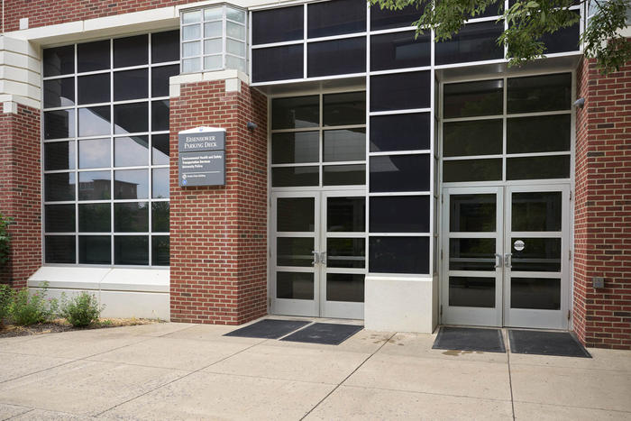 Exterior of the Transportation Services Office